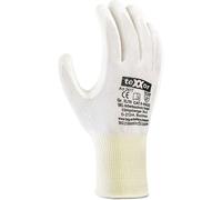 teXXor Gants de protection tricotésitavec revêtement Pu (12 paires) 2417 9