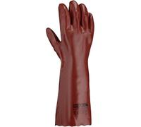 teXXor Gants en pvc rouge-brun (12 paires) 2172 10