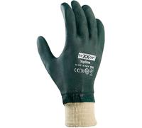 teXXor Gants en pvc Vert Mit Poignet tricoté (12 paires) 2155 10
