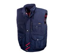 texxor Gilet de travail Trondheim, gefütterte Gilet XL, marine, 4259