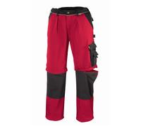 teXXor Pantalon 2 en 1 Canvas Tobago rouge/noir 50