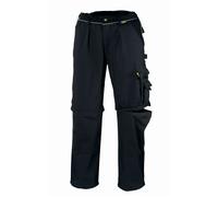 teXXor Pantalon 2 en 1 en toile Tobago Noir 48
