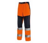 teXXor Pantalon de sécurité Rochester orange vif/navy 62