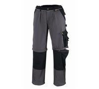 teXXor Pantalon Tobago 2-en-1 en toile Gris/Noir 50