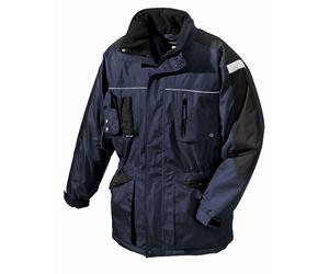 teXXor Parirsparka d'hiver de protection Aalborg marine/noir XL