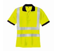 teXXor Polo de sécurité Sylt jaune fluo S