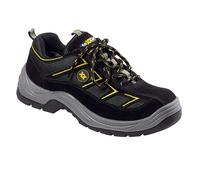 teXXor S1-Sécuritéitshalbchaussure Metz Noir/Jaune EUR 47