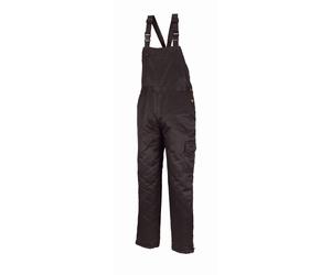 teXXor Salopette pour chambre froide Frigo Noir XXL