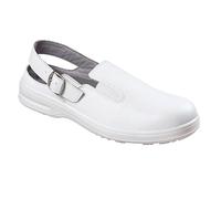 teXXor SB-E-A-Sicherheitsclog Bordeaux Blanc EUR 46