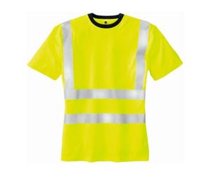 teXXor TEXXOR T-shirt de sécurité HOOGE, jaune fluorescent, taille 2XL Quantité:1