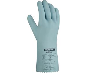 teXXor Topline Chemikaliengants de protection en latex naturel (12 paires) 2240 7