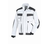 teXXor Veste à bretelles en toile Antigua blanc/gris S