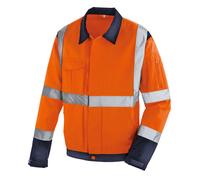 teXXor Veste de sécurité Davenport orange vif/navy L