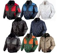 texxor Veste de travail d'aviateur 4 en 1 - Noir - Taille 4XL