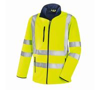 teXXor Warn-WettersVeste softshell Niagara jaune fluo 3XL