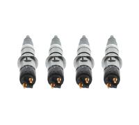 Texxparts 0445120305 6746-11-3100 Lot de 4 injecteurs à rail commun compatibles avec moteur Komatsu SAA6D114E-6 SAA6D114E-5 excavatrice D65EX-17 D65EX-18 HB365LC-3 PC360-10 PC39 0-10