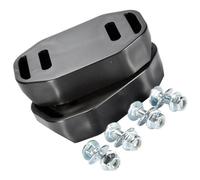 Texxparts 72600300 72603100 Lot de 2 chaussures antidérapantes compatibles avec souffleuse à neige John Deere 524D 724D 826D 828D 924DE 1032D 1128DDE 1332DDE Compatible avec souffleuse à neige MTD