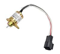 Texxparts Electrovanne d'arrêt 1503ES12S5SUC5S 12 V 1503ES-12S5SUC5S compatible avec moteur Yanmar 4TNV84 4TNV94L 4TNV98L 4TNV106 3TNE84 3TNE88 4TNE84 3TNV70 3TNV70 6