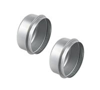 Texxparts Lot de 2 capuchons anti-poussière pour moyeu de roue de remorque de 6,2 cm, compatibles avec Dexter EZ Lube, compatible avec les camping-cars, camions compatibles avec les pickups