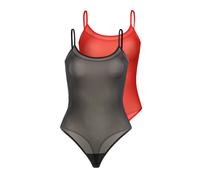 TEYLI Body 'Sophi' rouge / noir, Taille XS