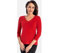 Teyli Chemisier femme col V Ivy Female 179241 rouge S