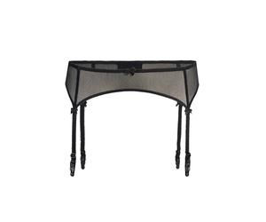 TEYLI Collants avec fixation 'Eleonora' noir, Taille M