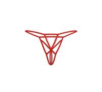 Teyli Mendi String, Rot, L-XL Große Größen aux Femmes