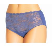 Teyli - Culotte Taille Haute en Coton avec Panneau en Dentelle à l’Avant, conçue pour Un Confort Optimal et Une Silhouette lissée.Jeans XL
