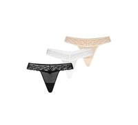 Teyli Léon sous-vêtements, Noir/Blanc/Beige, S Femme