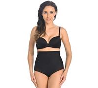 Teyli Shapewear Slip pour Femme avec Taille Haute - Culotte Gainante sous la Poitrine - sans Coutures - sous-vêtements Gainants pour Femme, Noir, L