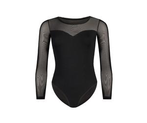 TEYLI Shirtbody 'Willow' noir, Taille S