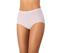 Teyli Slip Femme en Maille Transparente - Bikinis et Slips Taille Haute pour Femmes - Slip Taille Haute Femme avec Doublure en Coton. Blanc XXL