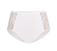Teyli - Slips en Coton pour Femmes avec détails en Dentelle, Disponibles en Version Bikini ou Taille Haute, conçus pour Offrir Confort et masquer Les Imperfections.Noir L