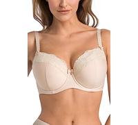 Teyli Soutien-Gorge Élégant À Armatures pour Femme - Soutien-Gorge Coque À Armatures - Modèle Confortable Et Délicat avec Maintien Parfait Et Coupe Féminine Beige 100D