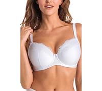 Teyli Soutien-Gorge Élégant À Armatures pour Femme - Soutien-Gorge Coque À Armatures - Modèle Confortable Et Délicat avec Maintien Parfait Et Coupe Féminine Blanc 95G