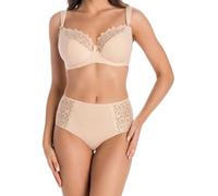 Teyli Soutien-Gorge Souple À Armatures pour Femmes, Soutien-Gorge Confortable Et Élégant, Offrant Un Léger Maintien, Un Style Raffiné Et Une Finition en Dentelle sur Le Haut des Bonnets.