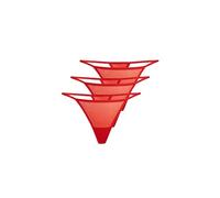 Teyli String Femme - Tanga Taille Basse - résille - Culotte Sexy - sous-vêtement féminin Rouge XXL
