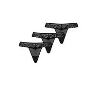 TEYLI String 'Leo' noir, Taille XS
