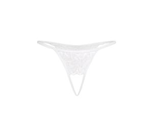 TEYLI String 'Osa' blanc, Taille XXL