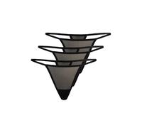 TEYLI String 'Paski' noir, Taille S-M