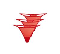 TEYLI String 'Paski' rouge, Taille XXL