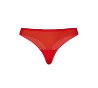 Teyli Strings Classiques en Maille Légère pour Femmes, Qui Mettent Subtilement en Valeur la Silhouette Tout en Alliant Élégance, Confort et Délicatesse. Rouge S
