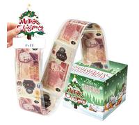 Teyomi Coffrets Cadeaux de Noël, Coffret Surprise à Tirer avec 40 sachets Transparents, Tirelire à Billets pour Enfants, Cadeau de Noël pour Une Petite Amie (Vert)