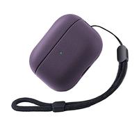 Teyomi Coque pour AirPods Pro 2, Etui pour Airpods Pro 2, Protection Airpods Pro 2eme Generation avec Dragonne, Anti-Antichoc Housse pour Apple AirPods Pro2 2022 Étui de Chargement (Violet)