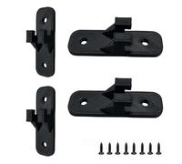 TEYOUYI Lot de 4 supports muraux pour modèles Senna et Bolide compatibles avec Lego Technic McLaren Senna GTR 42123 et Lego Technic Bugatti Bolide Racing Car Building Set 42151 Noir
