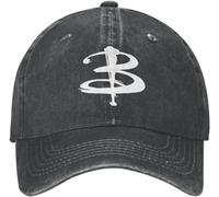 TeysHa Casquette de Baseball pour Homme en Coton personnalisé Buffy Contre Les Vampires B Casquette de Baseball pour Femme et Homme Respirant Drame d'horreur Chapeau de Papa Cadeau d'extérieur