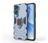 TEYYOS Coque pour Honor 90 Lite, Housse TPU/PC Armor Etui avec Holder Support, Hybrid Silicone Case Antichoc Bumper Cover, Bleu