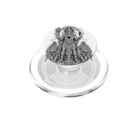 Tezcatlipoca Aztec Night God Miroir Obsidienne Miroir PopSockets PopGrip pour MagSafe