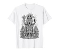 Tezcatlipoca Aztec Night God Miroir Obsidienne Miroir T-Shirt