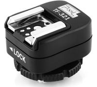 Tf-321 E-Ttl Adaptateur Griffe Flash De Kaavie Avec Port Pc Sync Supplémentaire Pour Reflex Numériques Canon Et Flashguns[SHY9290109]
